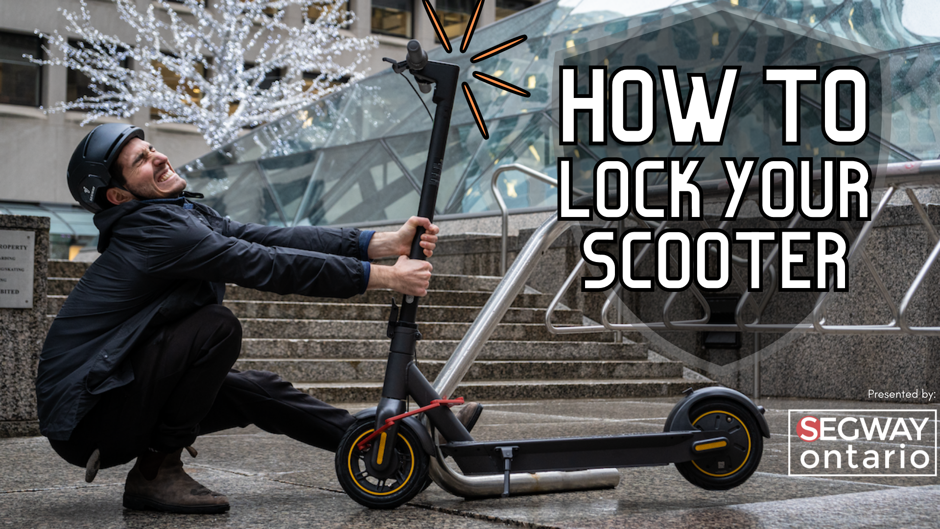 How To Properly Lock Your Electric Scooter – Segway of Ontario