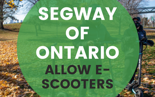 Allow E-Scooters on Toronto Streets: Form Letter to City Council
