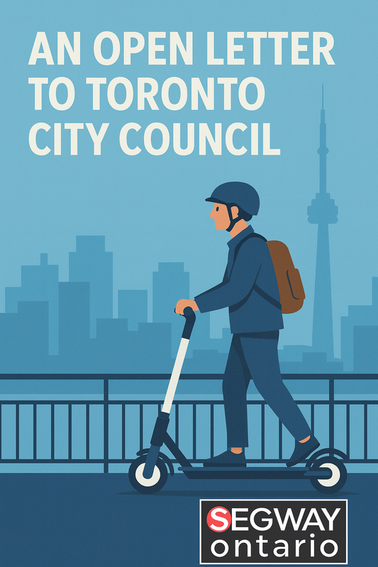 Open Letter to Toronto City Council: Every Major Canadian City Except Toronto Has Figured Out Micromobility