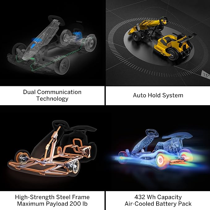 Segway-Ninebot Electric Gokart PRO Bumblebee Edition