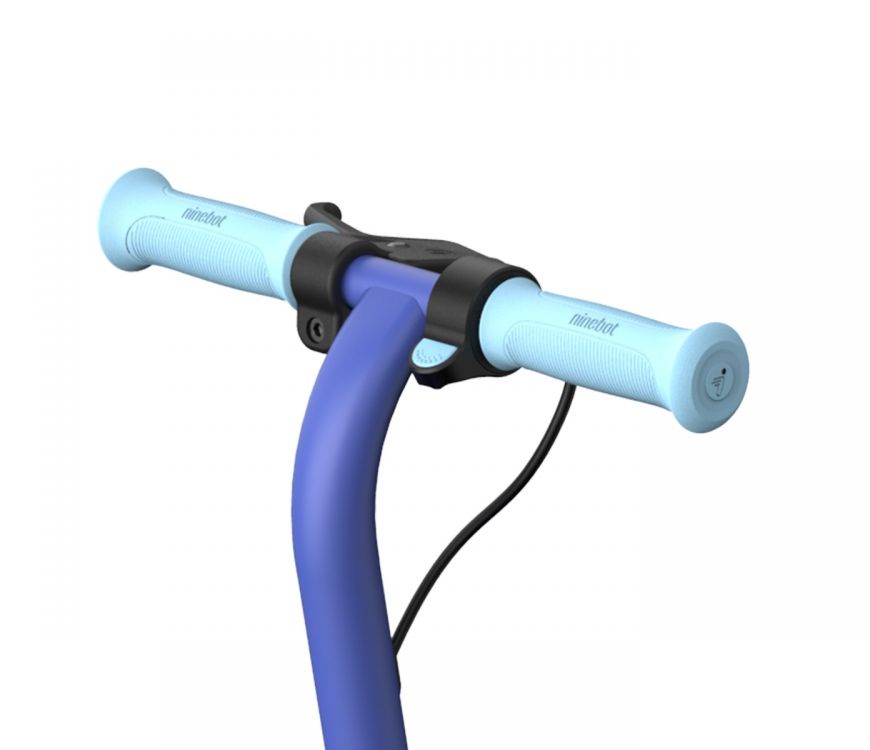 Segway Ninebot Zing E8 electric kickscooter for kids ages 6 to 12 years old. Comes in two colours blue and pink. Safe and easy to ride. Foldable and portable. Handlebar with comfortable grip. Throttle top speed of 14 km/h