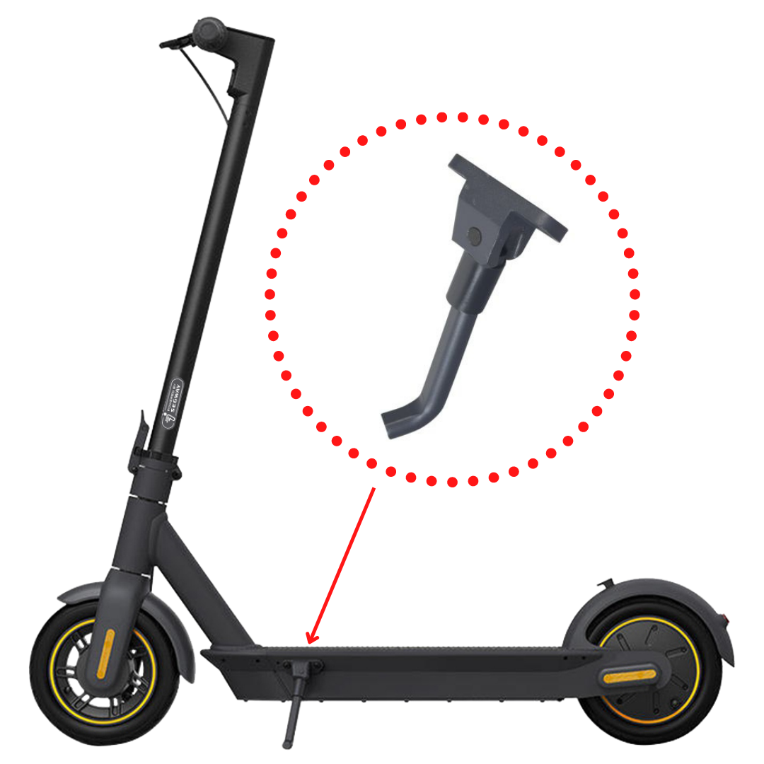 Kickstand for the Ninebot Max G30 Electric Kickscooter. Spare part for replacement. OEM - Original Equipment Manufacturer