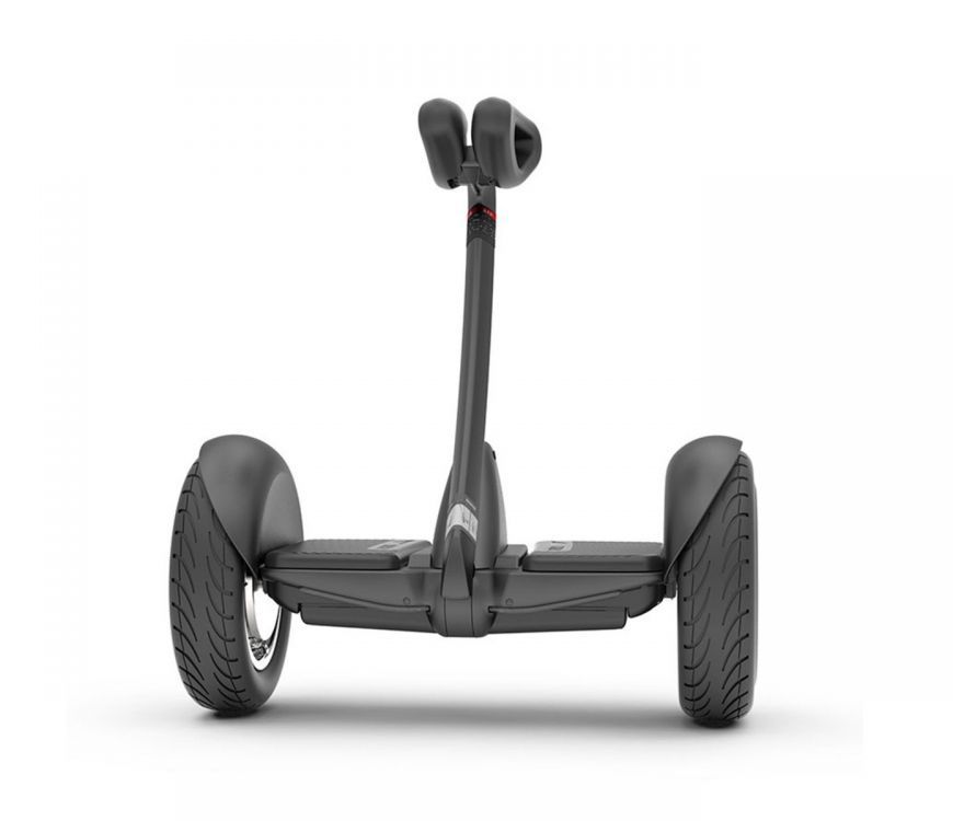 Segway Ninebot S Smart Self-Balancing Electric Scooter with LED Light, Portable and Powerful, in Black