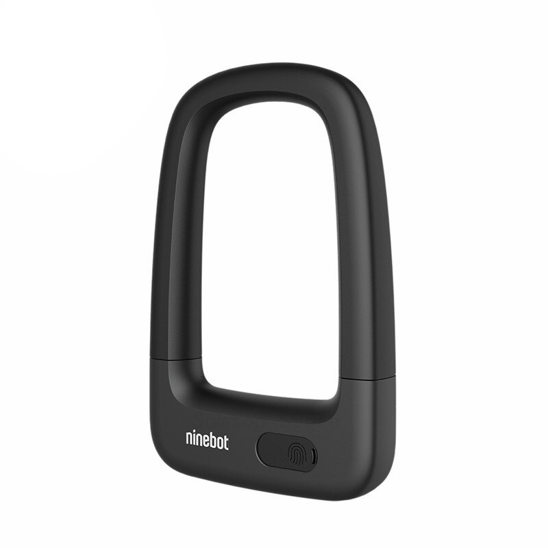 Segway Ninebot Bluetooth Smart Fingerprint U-Lock for electric kickscooter security.