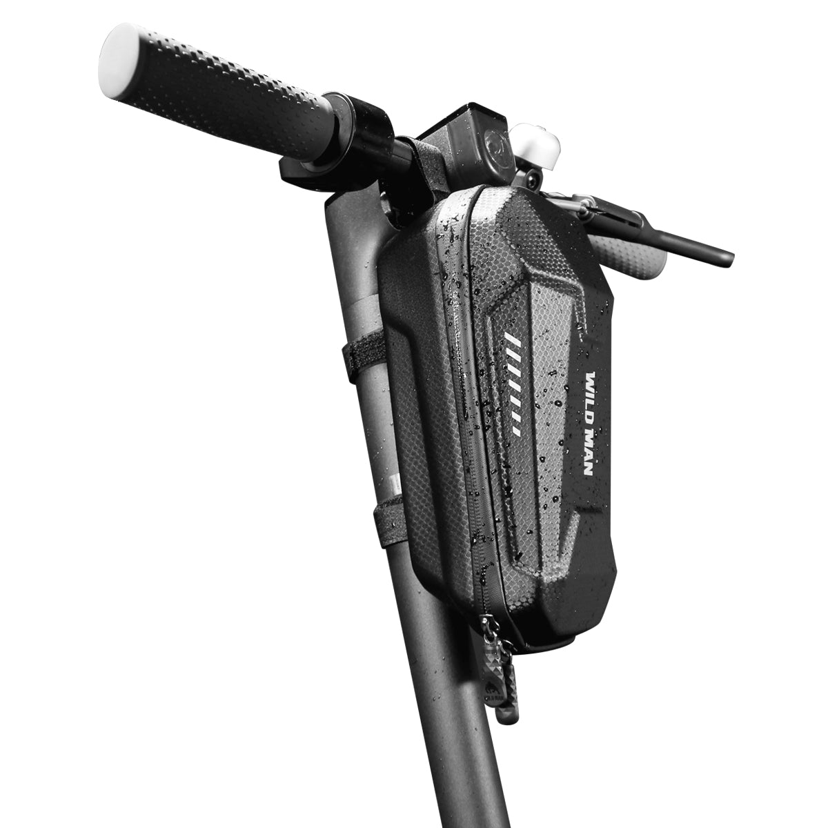 Electric Kick Scooter Storage Bag, Scooter Handlebar Bag, Waterproof Durable EVA Front Hanging Bag for Segway Ninebot ES ES1/ES2/ES3/ES4 Max G30 and LP Fit for Wallet Glass Carrying Charger Tools Repair Tools