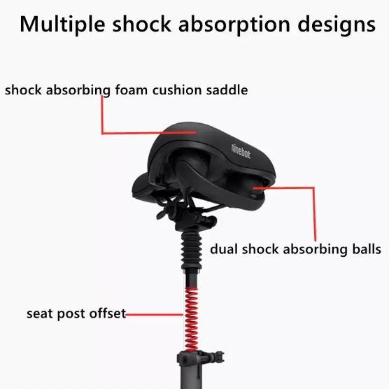 Scooter Seat for Ninebot KickScooter F Series (OPEN BOX)