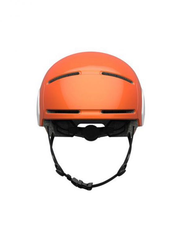 Segway-Ninebot helmet for kids electric scooter safety. Helmet is adjustable in size. Orange in colour. Protect your head while riding.