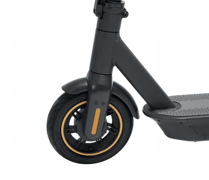 Segway-Ninebot Max G30 electric kickscooter - foldable and portable - second 2nd generation model (G30P) - front pneumatic ten inch anti-puncture tire