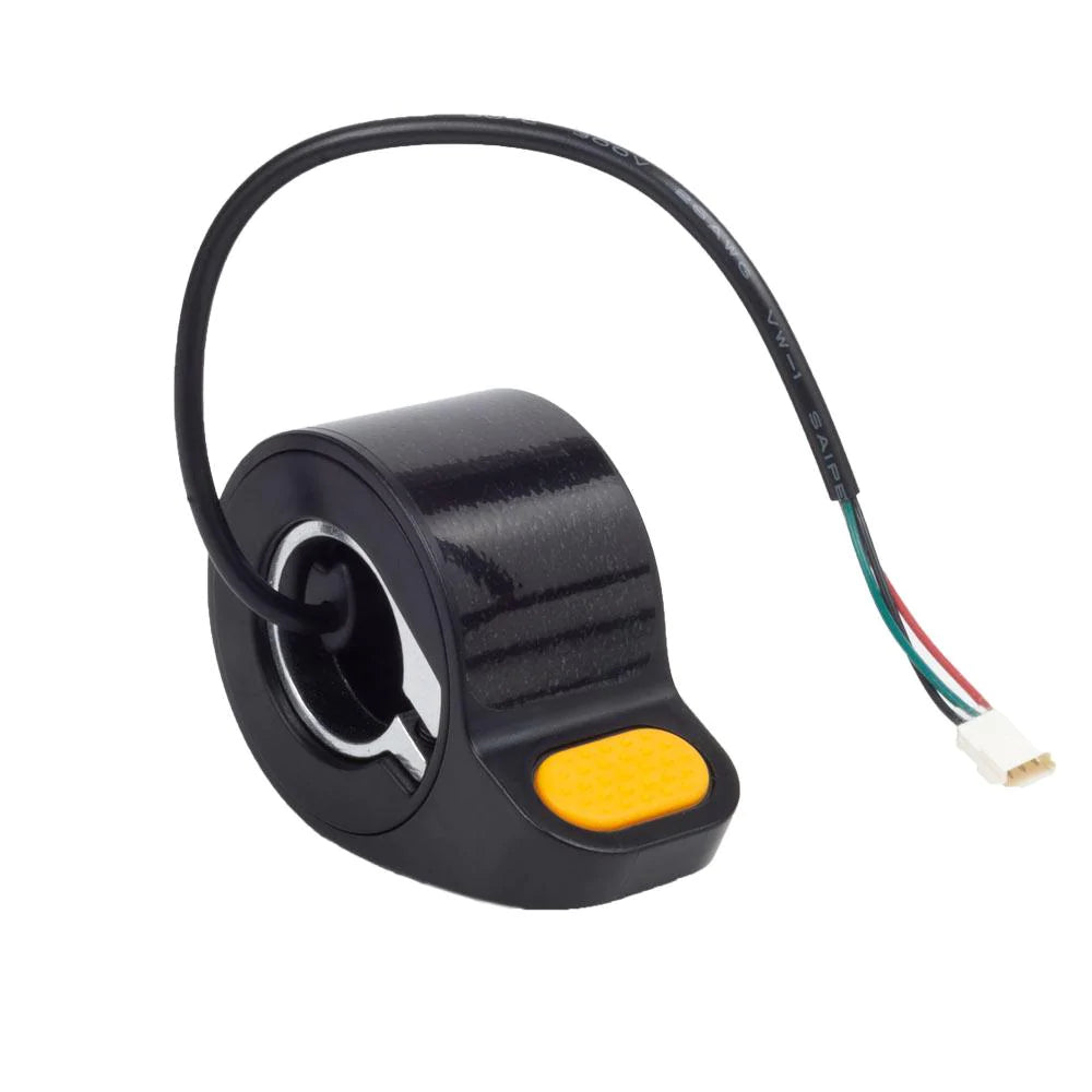 Thumb throttle accelerator for the Ninebot Max G30 and G30 LP. Replacement spare part for repair.