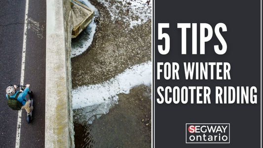 5 Tips for Winter Scooter Riding