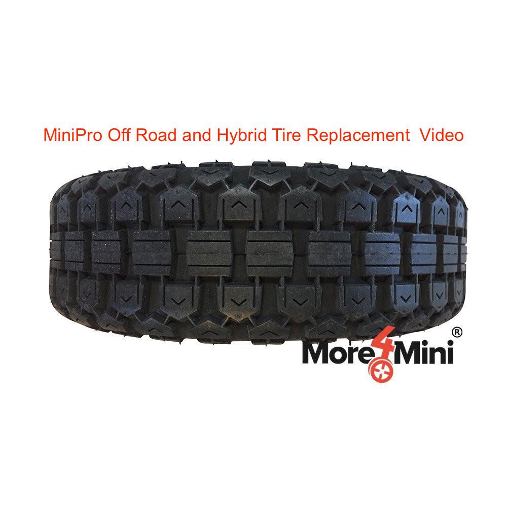 Segway miniPRO Instructional Video on How to Install Off Road or Hybrid Tire