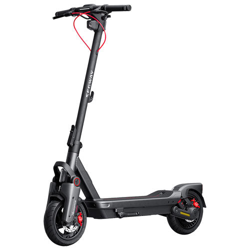 Refurbished (Excellent) - Segway Ninebot KickScooter MAX G3 Electric Scooter (2000W Motor / 80km Range / 45km/h Top Speed) - Black/Red