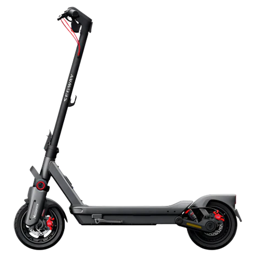 Refurbished (Excellent) - Segway Ninebot KickScooter MAX G3 Electric Scooter (2000W Motor / 80km Range / 45km/h Top Speed) - Black/Red