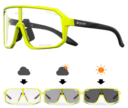 Photochromatic Cycling Sunglasses | Night Riding Glasses