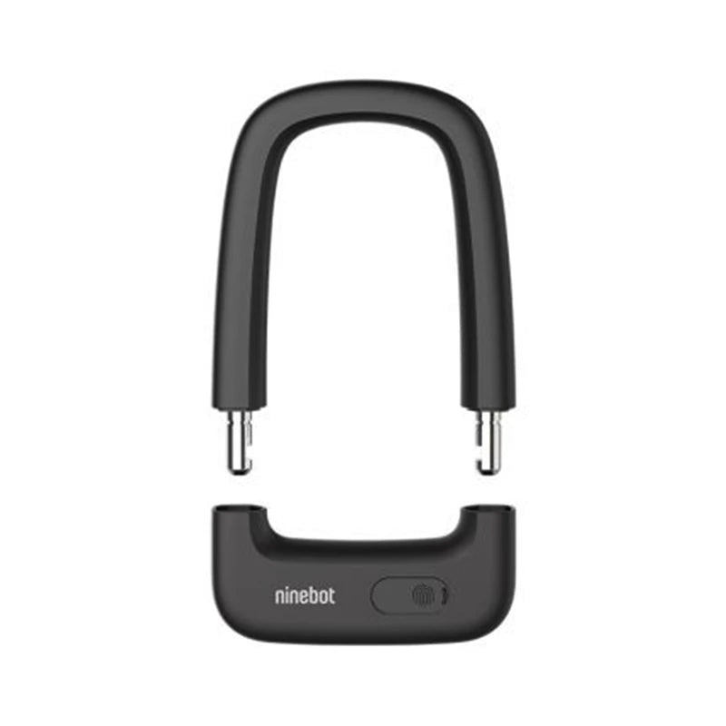 Segway Ninebot Bluetooth Smart Fingerprint U-Lock for electric kickscooter security. 