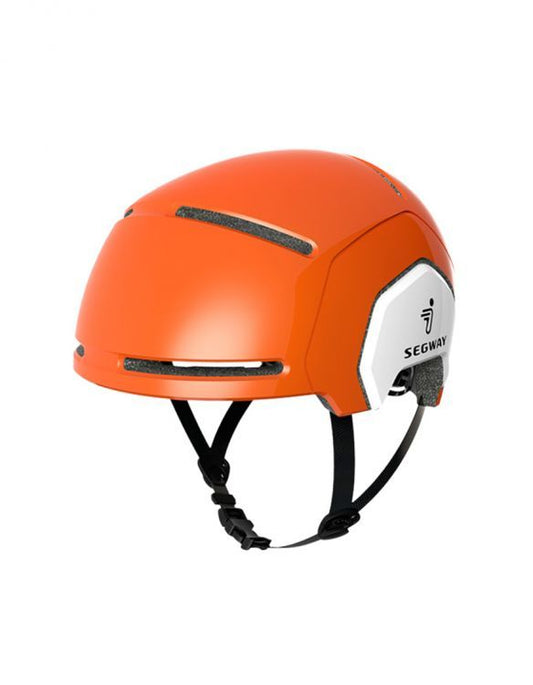 Segway-Ninebot helmet for kids electric scooter safety. Helmet is adjustable in size. Orange in colour. Protect your head while riding.