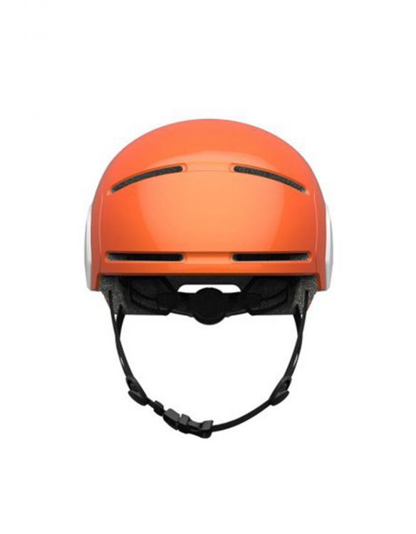 Segway-Ninebot helmet for kids electric scooter safety. Helmet is adjustable in size. Orange in colour. Protect your head while riding. 